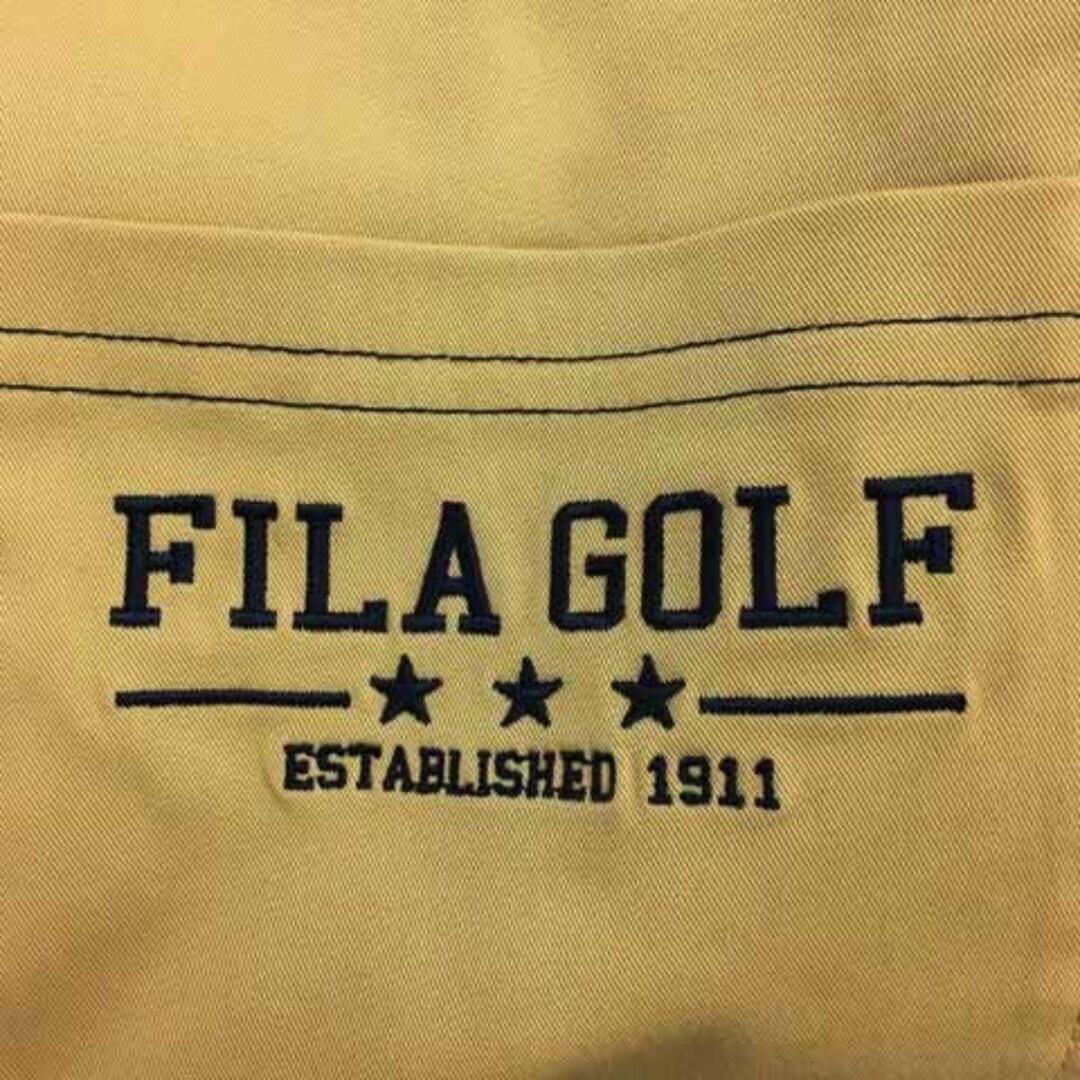 FILA(フィラ)のフィラ GOLF パンツ チノパン ストレート ロング LL 黄 ベージュ メンズのパンツ(チノパン)の商品写真