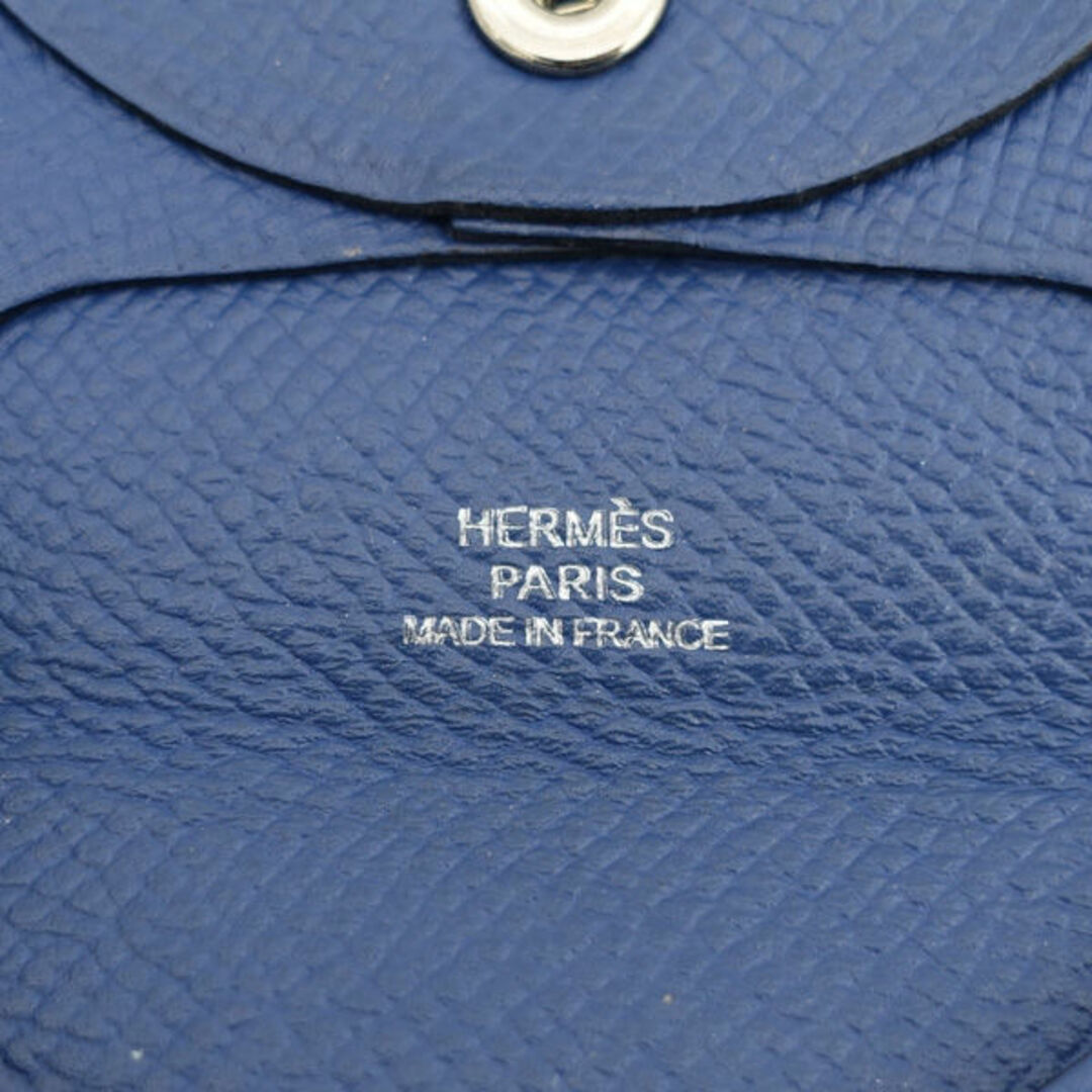 Hermes(エルメス)のHERMES / エルメス ◆バスティア コインケース X刻印 2016年 ブルー 【財布/サイフ/ウォレット/wallet/コイン】 ブランド【中古】 [0220484932] メンズのファッション小物(コインケース/小銭入れ)の商品写真