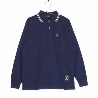 プレイボーイ(PLAYBOY)の新品 PLAYBOY/プレイボーイ 長袖ポロ・SIZE=L(ポロシャツ)