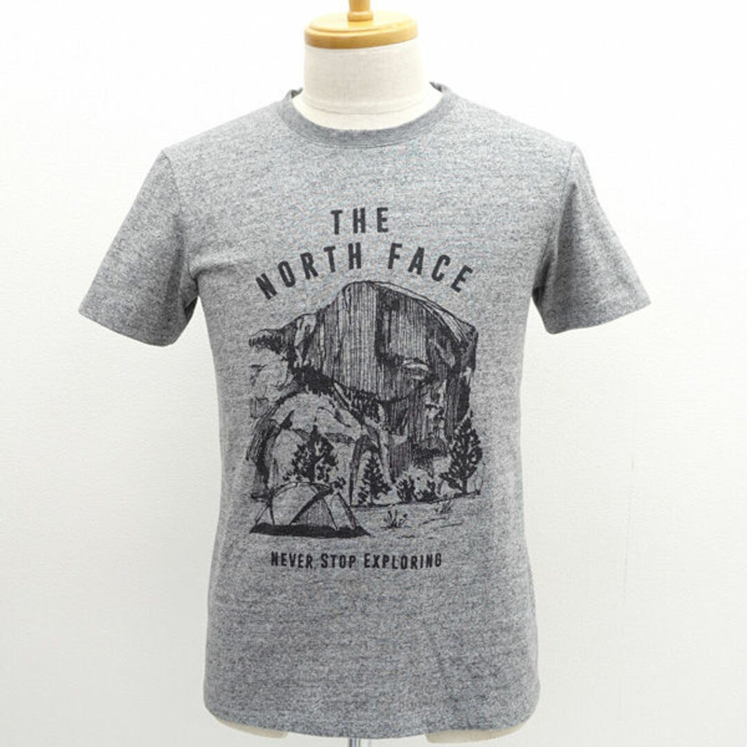 THE NORTH FACE / ノースフェイス ◆TシャツVIEW POINT TEE/半袖/グレー/サイズM NT31852 【メンズ/MEN/男性/ボーイズ/紳士】 メンズファッション【中古】 [0220488963] メンズのトップス(Tシャツ/カットソー(半袖/袖なし))の商品写真