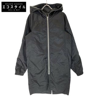 Rick Owens - リックオウエンス RU02B2978-NBR ブラック ナイロン ロング ジャケット 44