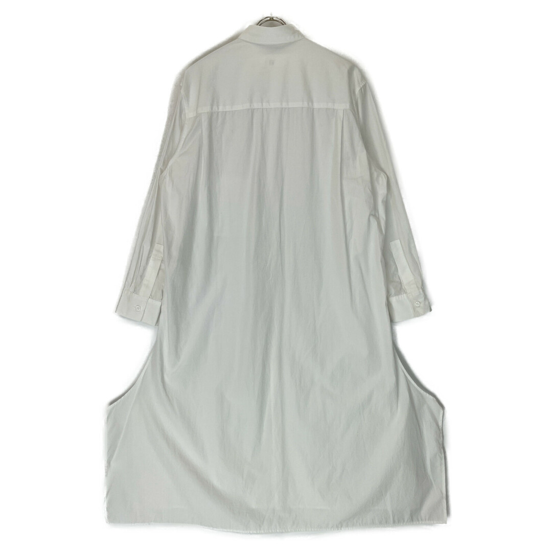 Y's(ワイズ)のワイズ ﾎﾜｲﾄ YX-B11-001 ｺｯﾄﾝ BROAD CURVE SLIT BLOUSE 1 レディースのワンピース(その他)の商品写真