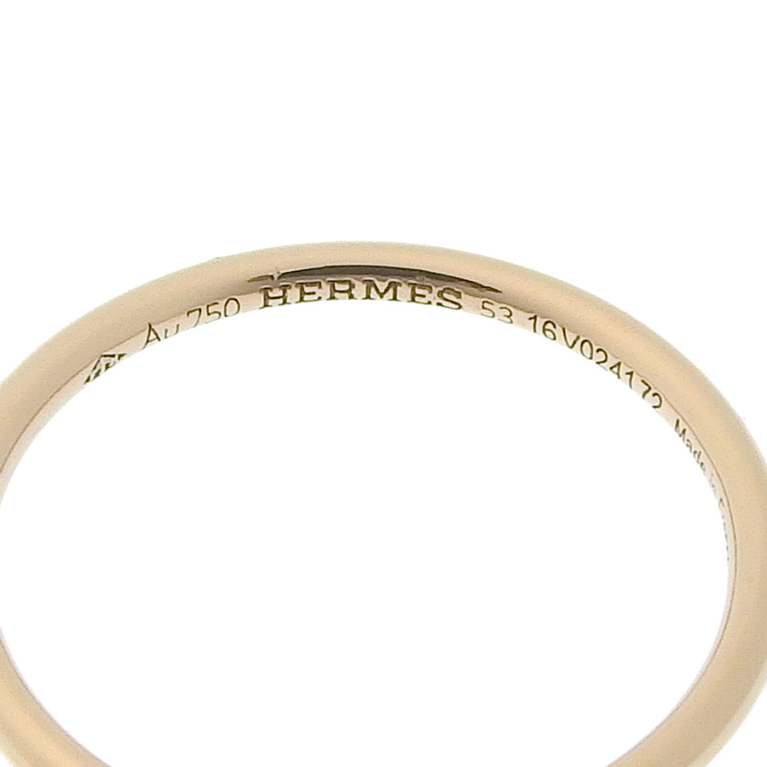 Hermes(エルメス)の【HERMES】エルメス ガンバード K18ピンクゴールド 12号 約2.0g レディース リング・指輪 レディースのアクセサリー(リング(指輪))の商品写真