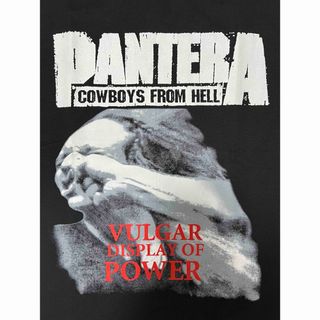 新品タグ付PANTERA Vulgar Display of PowerTシャツ(Tシャツ/カットソー(半袖/袖なし))