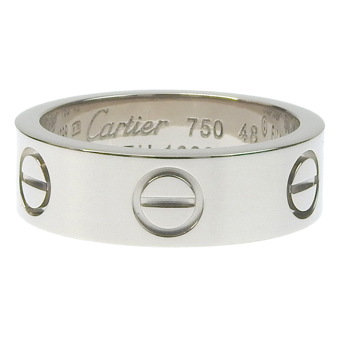 Cartier(カルティエ)の【CARTIER】カルティエ ラブリング K18ホワイトゴールド 8号 約7.0g レディース リング・指輪 レディースのアクセサリー(リング(指輪))の商品写真