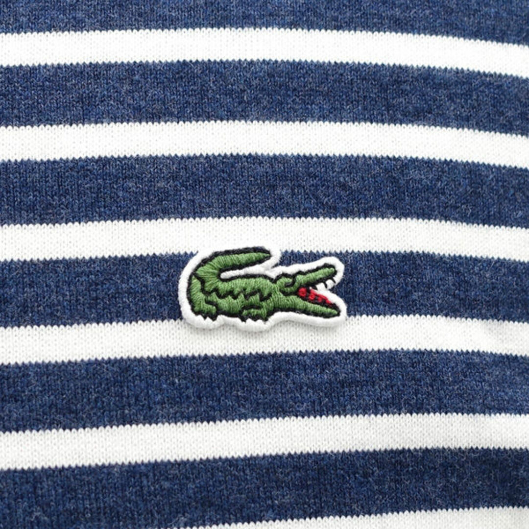 LACOSTE(ラコステ)のLACOSTE / ラコステ ◆長袖カットソー/長袖Tシャツ/ボーダー柄/ネイビー/サイズUS:XS TH6620 【メンズ/MEN/男性/ボーイズ/紳士】 メンズファッション【中古】 [0220489450] メンズのトップス(Tシャツ/カットソー(半袖/袖なし))の商品写真