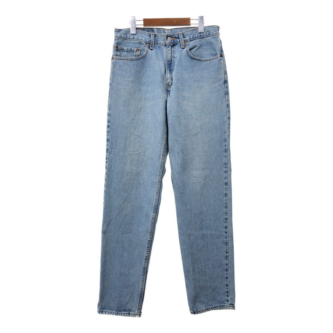 Levi's(リーバイス)の90年代 USA製 Levi's リーバイス 550 デニムパンツ ブルー (メンズ W32 L34) 中古 古着 Q7164 メンズのパンツ(デニム/ジーンズ)の商品写真