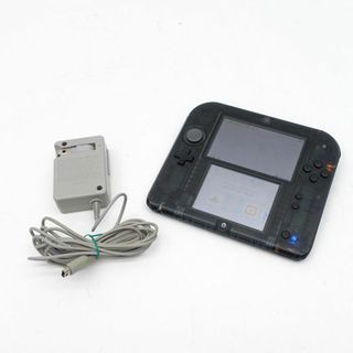 任天堂 - NINTENDO / 任天堂 ◆ニンテンドー2DS 本体 クリアブラック FTR-001 家電【中古】 [0220490504]