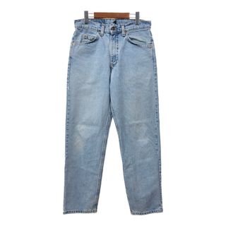 リーバイス(Levi's)の90年代 USA製 Levi's リーバイス 550 デニムパンツ オレンジタブ ライトブルー (メンズ W31 L30) 中古 古着 Q7169(デニム/ジーンズ)