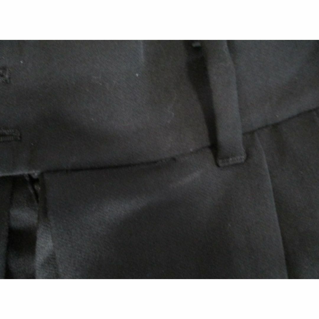 美品☆オールモストブラック　ジップデザインワイドスラックス　18ss ZIP S メンズのパンツ(ワークパンツ/カーゴパンツ)の商品写真