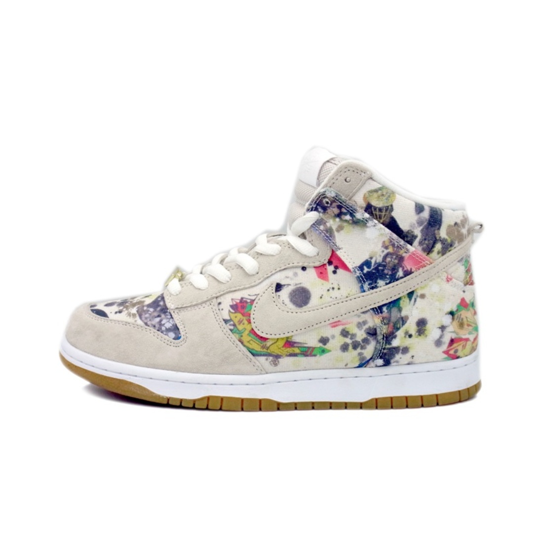 NIKE(ナイキ)のナイキ NIKE × シュプリーム Supreme ■ 【 SB DUNK HIGH Rammellzee FD8779 100 】 エスビー ダンクハイ ラメルジー スニーカー　w19088 メンズの靴/シューズ(スニーカー)の商品写真