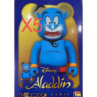 BE@RBRICK GENIE 100％ & 400％ 5個まとめ売り(フィギュア)