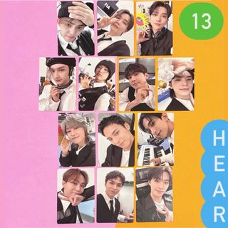 SEVENTEEN - SEVENTEEN セブチ 17 HEAR盤 封入 トレカ 13枚 コンプリート