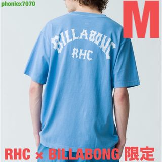 Ron Herman - RHC × BILLABONG Logo Tee【M】半袖Tシャツ ブルー 新品