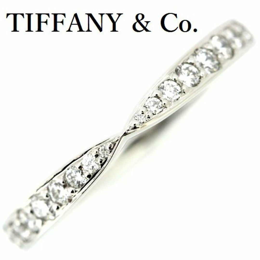 Tiffany & Co.(ティファニー)のティファニー ハーモニー ビーズ セット ダイヤモンド リング Pt950 12号強 レディースのアクセサリー(リング(指輪))の商品写真