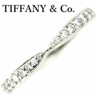 ティファニー(Tiffany & Co.)のティファニー ハーモニー ビーズ セット ダイヤモンド リング Pt950 12号強(リング(指輪))