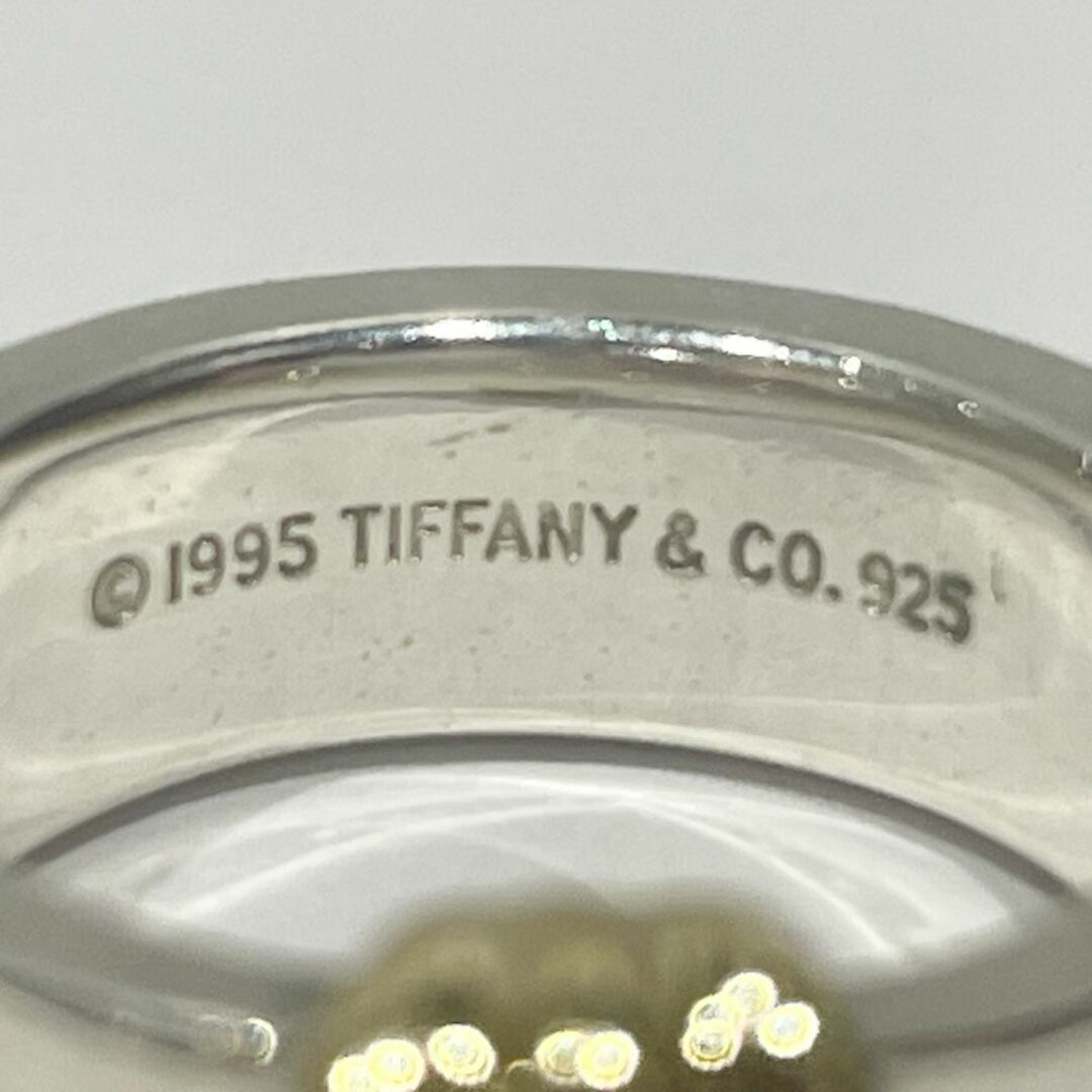 Tiffany & Co.(ティファニー)のTIFFANY&Co. リング・指輪 14号 グルーブド ウィズ 3ロウ コンビ SV925 K18YG メンズのアクセサリー(リング(指輪))の商品写真