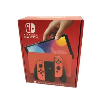 ニンテンドウ(任天堂)の□□Nintendo ニンテンドウ Nintendo Switch 有機ELモデル マリオレッド(家庭用ゲーム機本体)