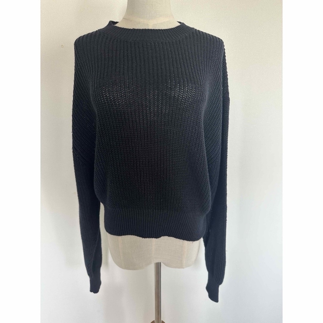 美品!L´Appartement Linen Boys Knit ネイビー 美品!L´Appartement Linen Boys Knit ネイビー