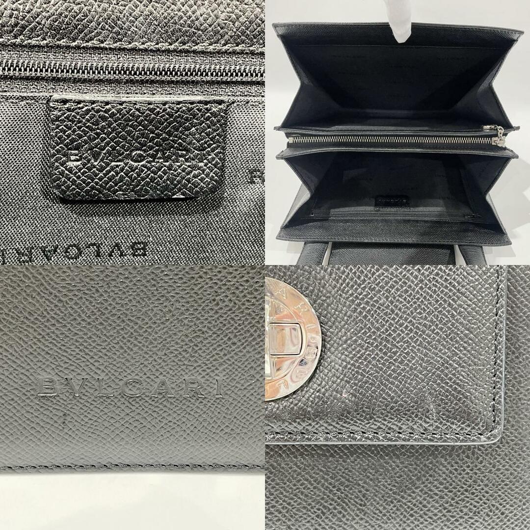 BVLGARI(ブルガリ)のBVLGARI ショルダーバッグ ブルガリブルガリ ターンロック アコーディオン 肩掛け レザー レディースのバッグ(ショルダーバッグ)の商品写真