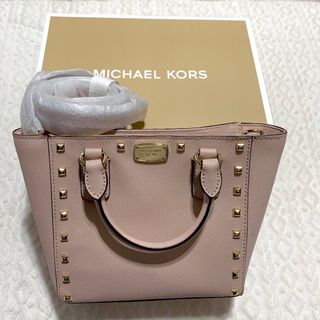 Michael Kors - 【新品未使用】02 マイケルコース ショルダーバッグ　2way ピンク