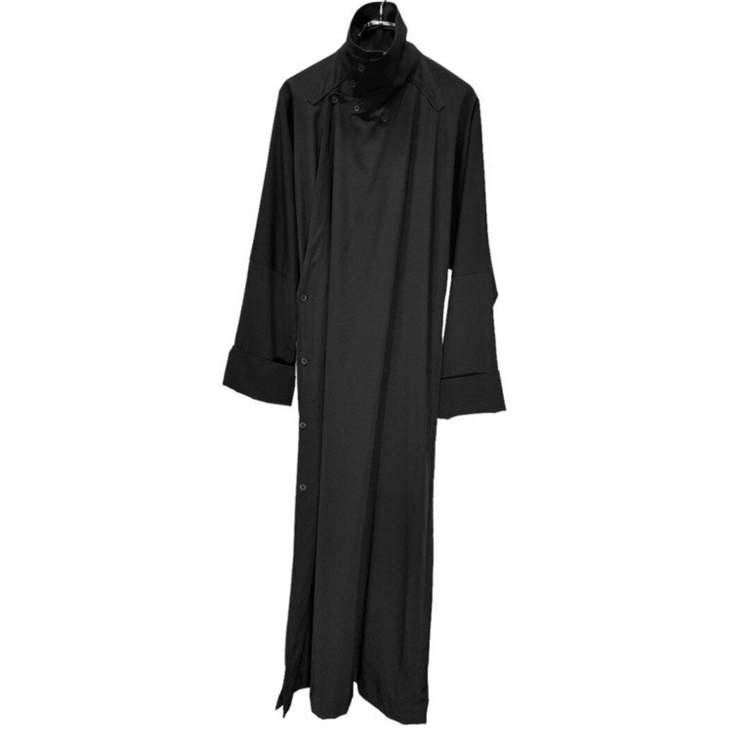 Yohji Yamamoto POUR HOMME(ヨウジヤマモトプールオム)のYohji Yamamoto Pour Homme 19AW ウールギャバジンチャンパオドレスロングコート 長袍 ジャケット ブルゾン HC-D01-531 メンズのジャケット/アウター(その他)の商品写真