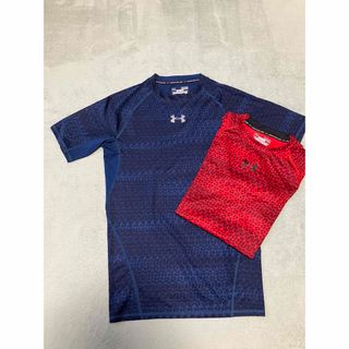 アンダーアーマー(UNDER ARMOUR)のアンダーアーマー  ヒートギア　コンプレショッンシャツ　2枚セット(Tシャツ/カットソー(半袖/袖なし))