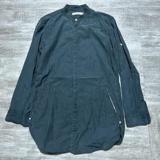 nonnative ノンネイティブ バンドカラーシャツ ロング丈 長袖シャツ