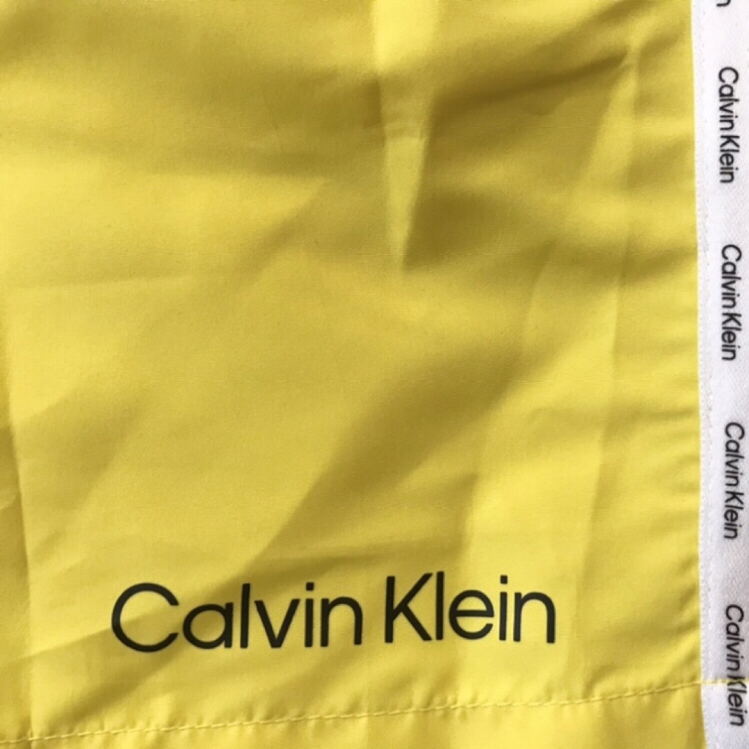 Calvin Klein(カルバンクライン)のレア【新品】カルバンクライン USA メンズ 水着 M イエロー 下着 メンズの水着/浴衣(水着)の商品写真