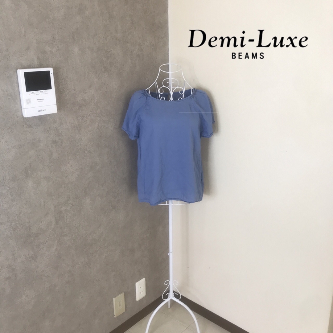 Demi-Luxe BEAMS(デミルクスビームス)のデミルクスビームス ♡2度着用　ブラウス レディースのトップス(シャツ/ブラウス(半袖/袖なし))の商品写真