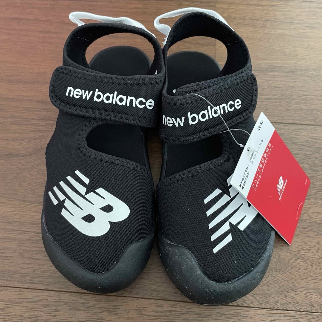 New Balance(ニューバランス)のニューバランス　サンダル　20cm 黒 キッズ/ベビー/マタニティのキッズ靴/シューズ(15cm~)(サンダル)の商品写真