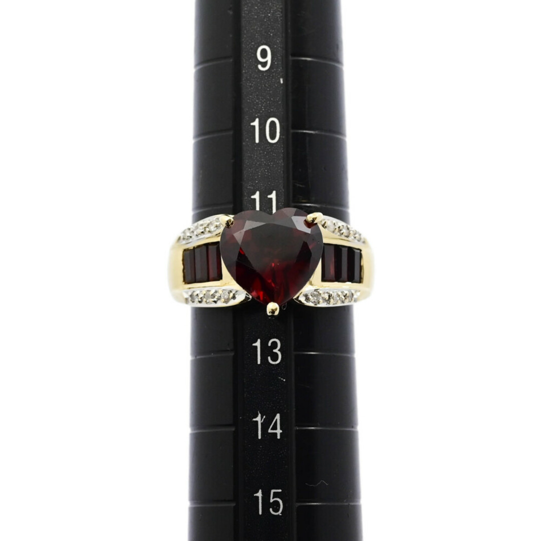 ガーネット リング・指輪 レディースのアクセサリー(リング(指輪))の商品写真