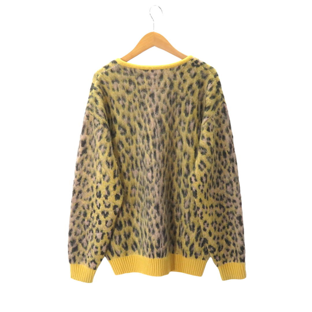 WACKO MARIA(ワコマリア)のWACKO MARIA 22aw MOHAIR KNIT CARDIGAN LEOPARD メンズのトップス(ニット/セーター)の商品写真