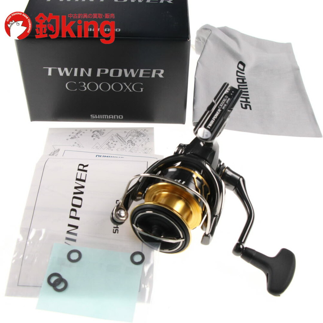 中古/未使用品】 シマノ 20 ツインパワー C3000XG /G032Mの通販 中古/未使用品】 シマノ 20 ツインパワー C3000XG /G032Mの通販