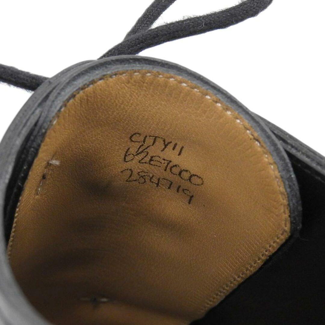 JOHN LOBB(ジョンロブ)のジョンロブ 美品 JOHNLOBB ジョンロブ シティII E1000ラスト レザー ストレートチップ シューズ メンズ ブラック 6 1/2 6 1/2 メンズの靴/シューズ(その他)の商品写真