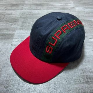 シュプリーム(Supreme)の18aw SUPREME シュプリーム 6-panel キャップ Navy(その他)