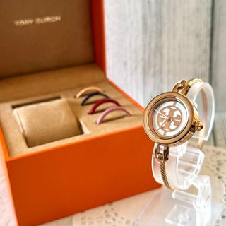 トリーバーチ(Tory Burch)の【希少】TORY BURCH トリーバーチ 腕時計 チェンジベゼルTBW4037(腕時計)