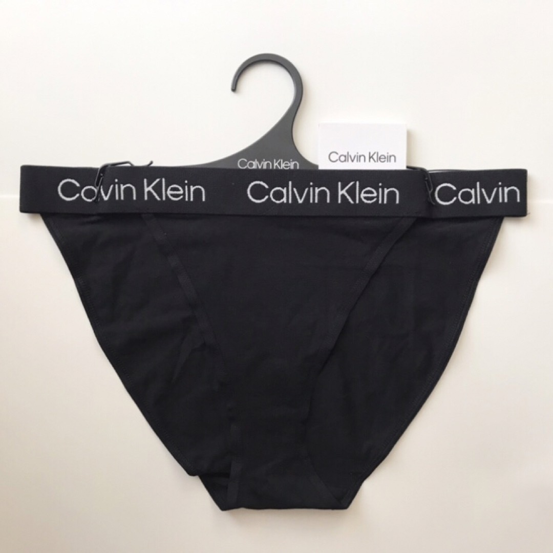 Calvin Klein(カルバンクライン)のレア ck 新品 USA カルバンクライン ブラ ショーツ 下着 黒 M レディースの下着/アンダーウェア(ブラ&ショーツセット)の商品写真