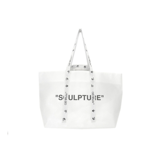 OFF-WHITE - オフホワイト OFF WHITE ■ 【 OWNA094E20PLA001 COMMERCIAL TOTE 】 コマーシャル ロゴ  トート バッグ　w19092