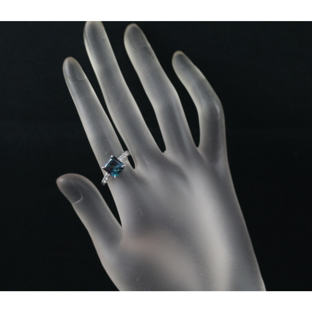 クレサンベール リング 再結晶アレキサンドライト 2.34ct ダイヤ クレサンベール リング 再結晶アレキサンドライト 2.34ct ダイヤ