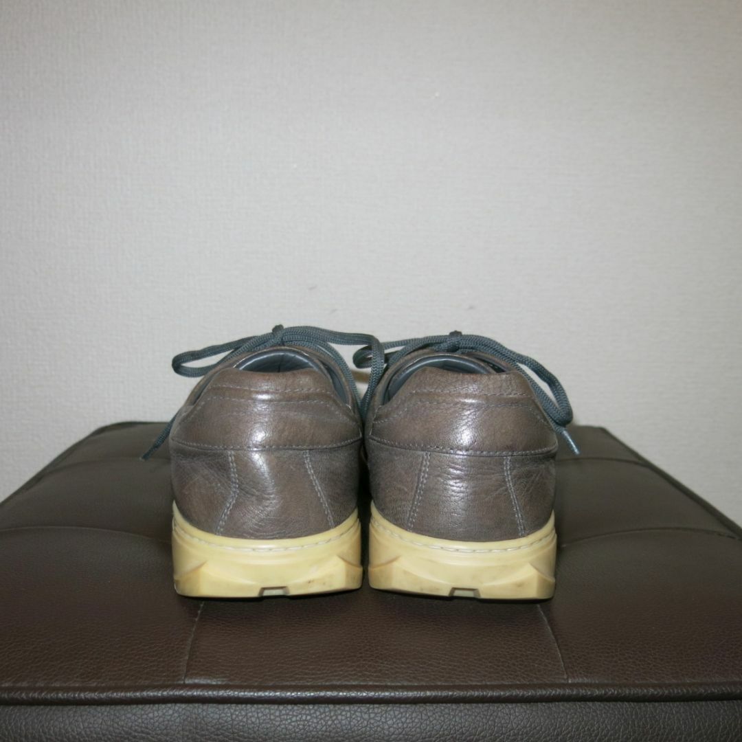 Salvatore Ferragamo(サルヴァトーレフェラガモ)のフェラガモ|US7.5M|26㎝|レザースニーカー|グレー|i1317 メンズの靴/シューズ(スニーカー)の商品写真