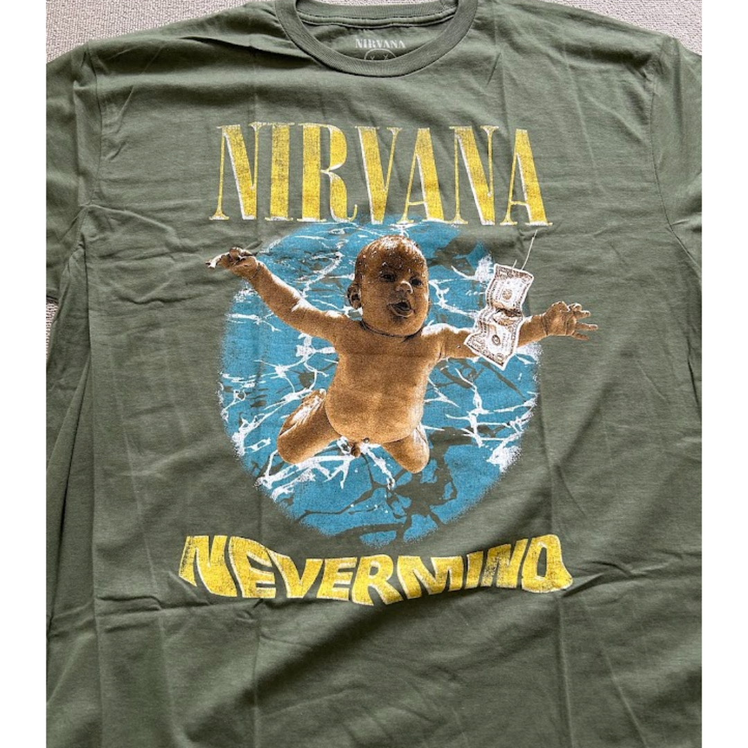 MUSIC TEE(ミュージックティー)のNIRVANA Nevermind 91' Tee Tシャツ 公式 メンズのトップス(Tシャツ/カットソー(半袖/袖なし))の商品写真