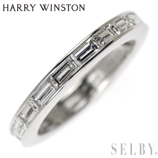 ハリーウィンストン(HARRY WINSTON)のハリーウィンストン Pt950 バゲット ダイヤモンド リング チャネルセット(リング(指輪))