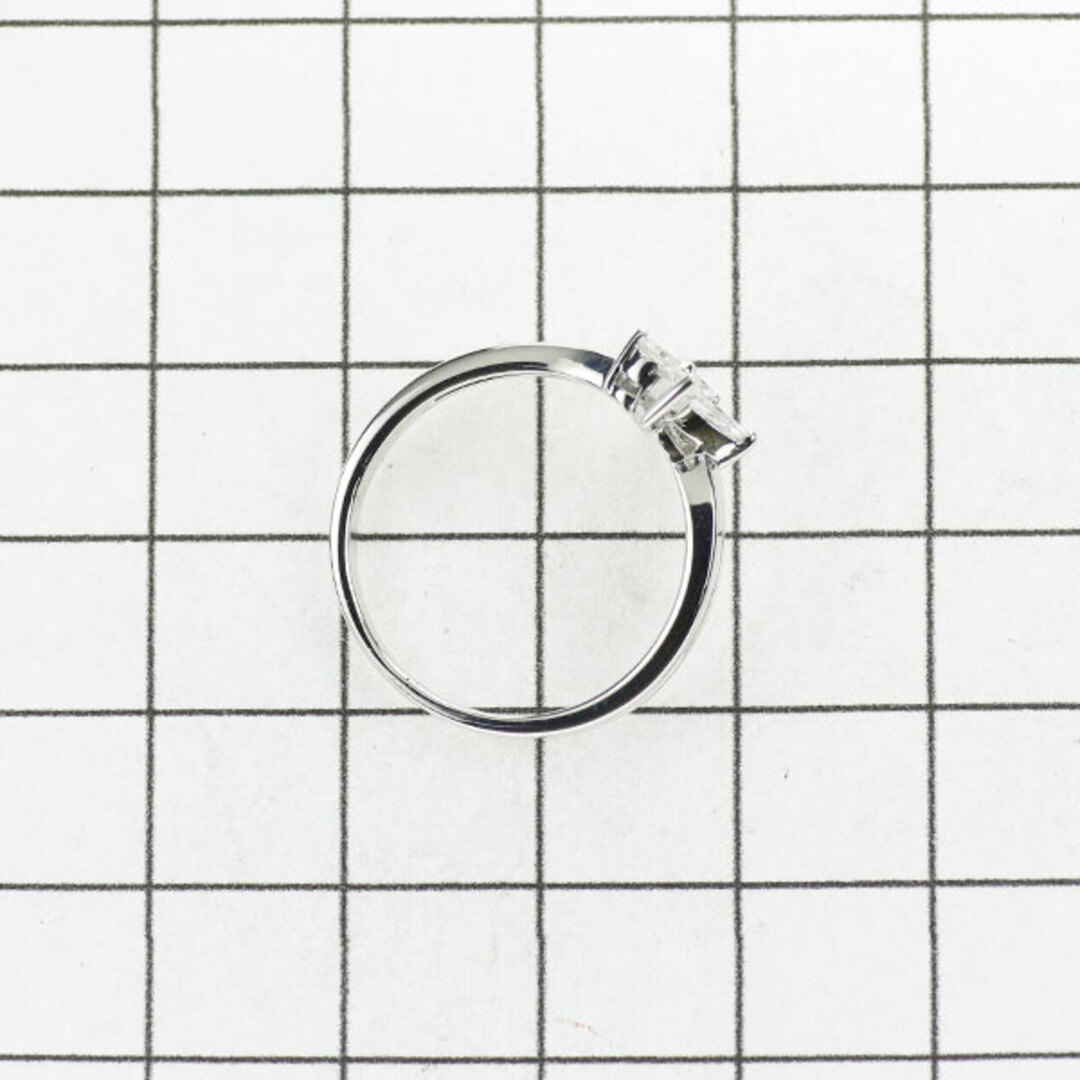  K18WG ダイヤモンド リング 0.40ct 蝶 レディースのアクセサリー(リング(指輪))の商品写真