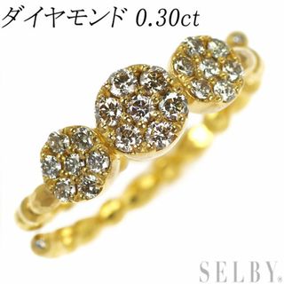 K24 ダイヤモンド リング 0.30ct(リング(指輪))