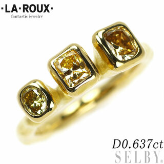 LA-ROUX (ラ・ルー) K20 ダイヤモンド 0.637ct リング(リング(指輪))