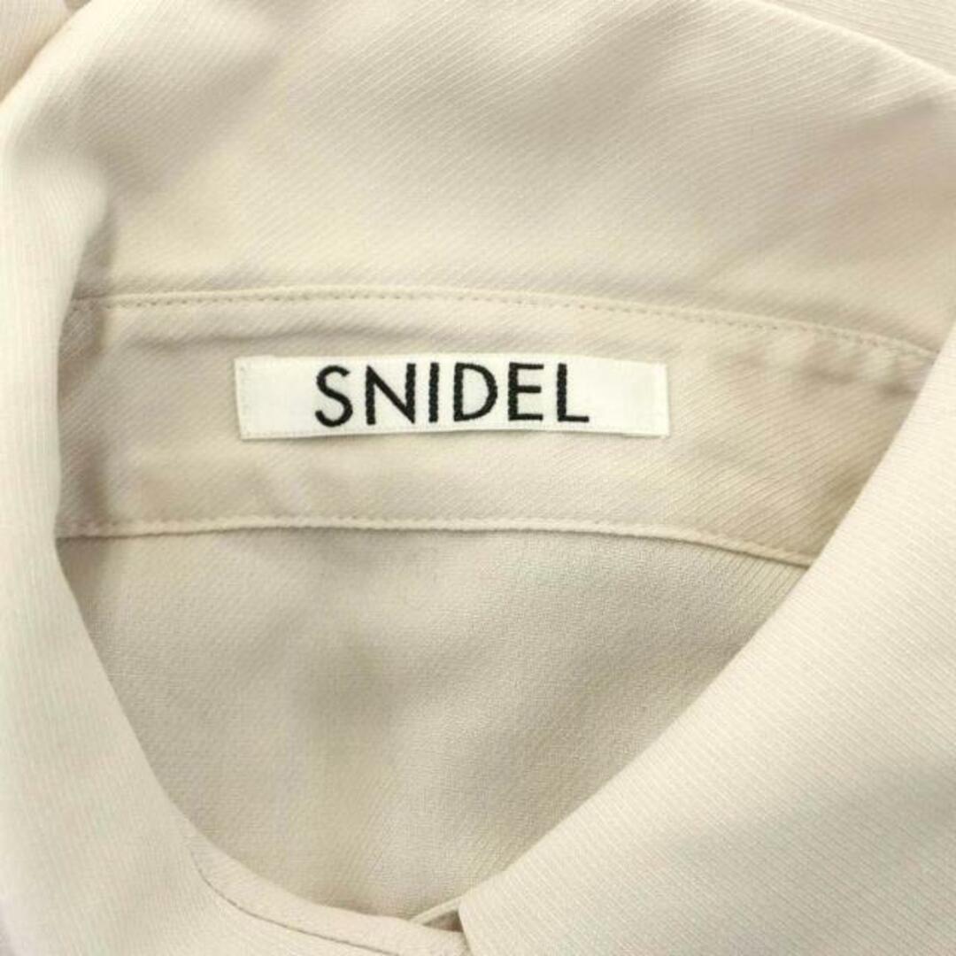 SNIDEL(スナイデル)のスナイデル 22SS ビッグカラーシャツブラウス 七分袖 パフスリーブ レディースのトップス(その他)の商品写真