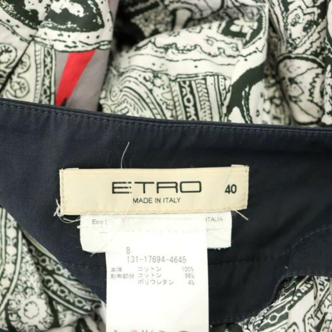 ETRO(エトロ)のエトロ ペイズリー柄 フレアスカート ロング ギャザー 総柄 40 レディースのスカート(ロングスカート)の商品写真