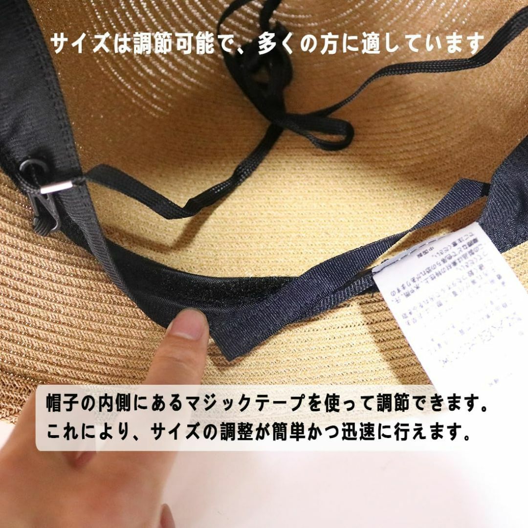 【色: ブラウン】[Facecozy] 帽子 レディース 日焼け防止 UPF50 レディースのファッション小物(その他)の商品写真