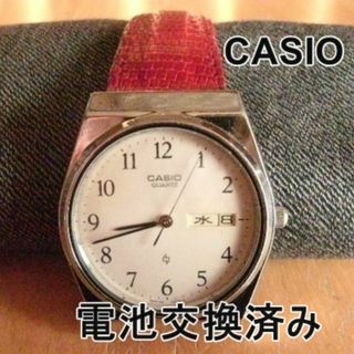 カシオ(CASIO)の腕時計　カレンダー付　カシオ(腕時計)